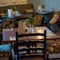 Interior seating area in a pub restaurant