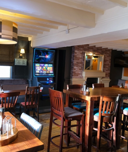 interior restaurant and pub games