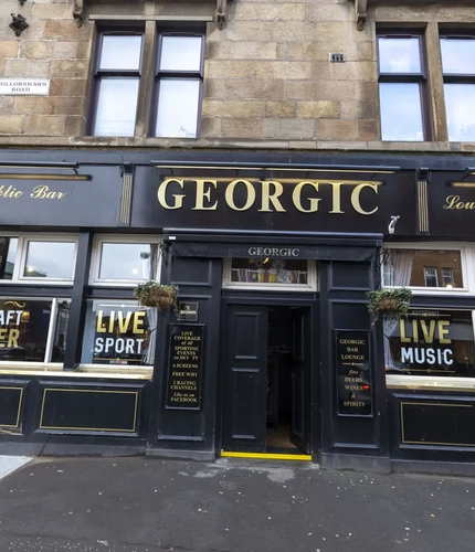 exterior of the pub