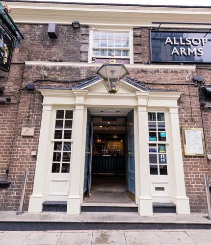 Exterior of The Allsop Arms