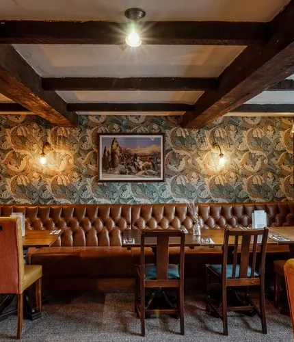 The interior of The Hare and Hounds