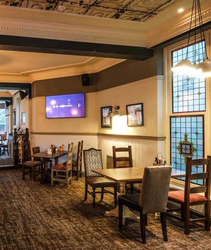 interior of the restaurant