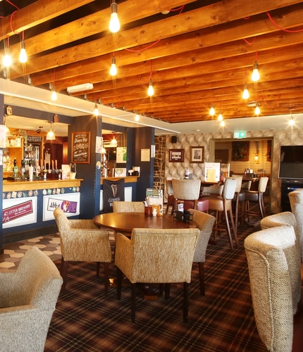 interior seating area