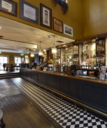 Internal bar area