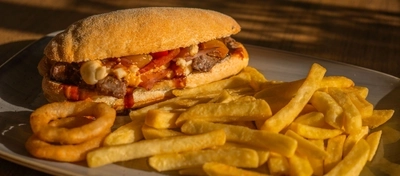 A served main of a Philly Steak Sub available at Hungry Horse venues.