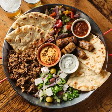 Middle-Eastern platter