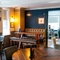 Interior dining area of a pub.