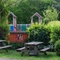 exterior beer garden