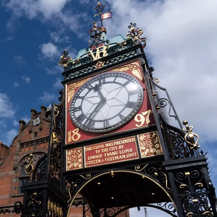 The clock in Chester