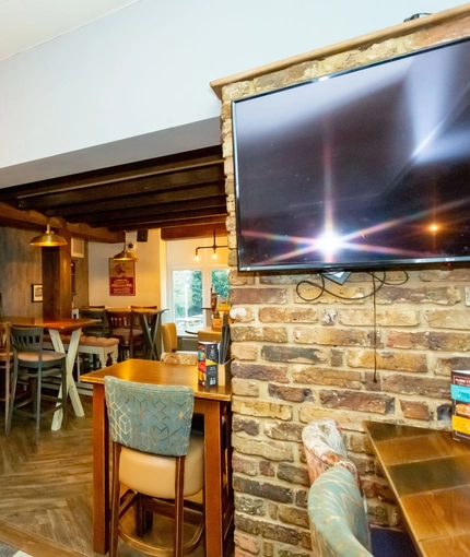 interior seating area