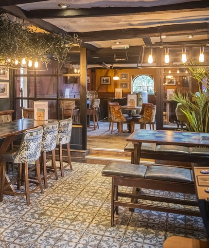 interior seating area