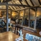 The restaurant area of the Bull.