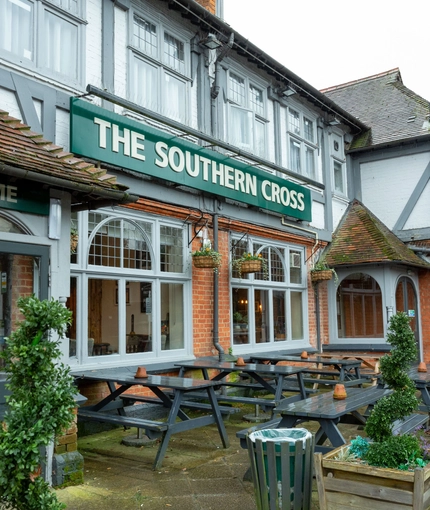 exterior of the pub