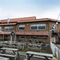 exterior of the venue with beer garden
