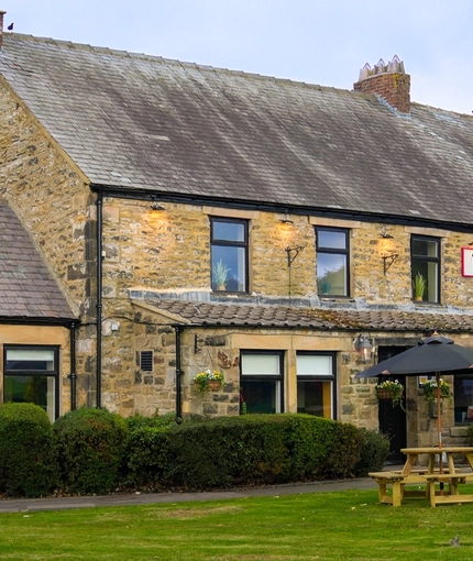 The exterior facade of the Pack Horse.