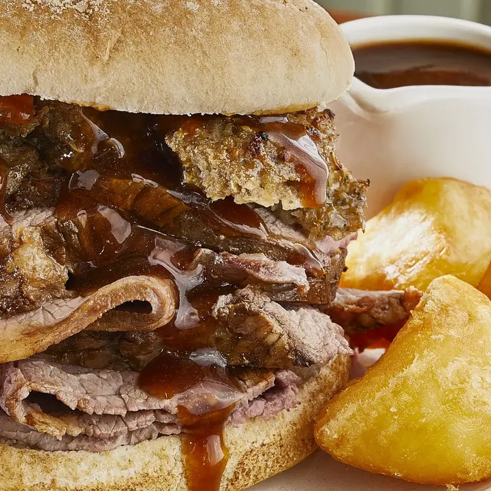 A carvery bap