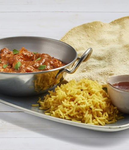 Chicken jalfrazi meal