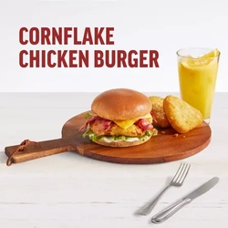 Cornflake Chicken Burger