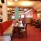 Interior dining area of a pub.