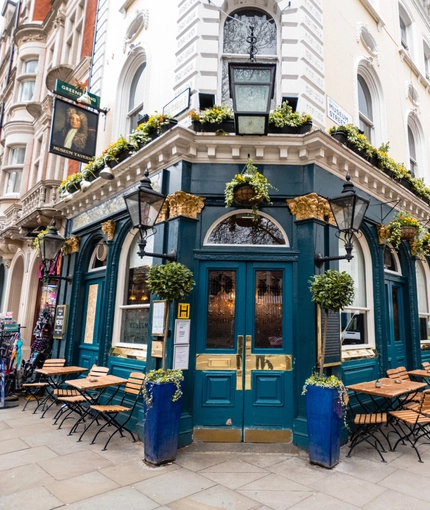 exterior venue with beer gardens