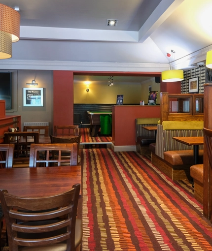 interior of the restaurant
