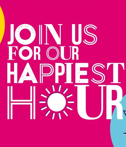 Pub & Kitchen (P&K): Summer - Happy Hour - Web Header Mobile 1500x1000