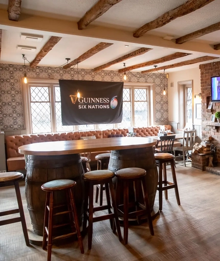 interior seating area
