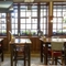 interior restaurant and seating area