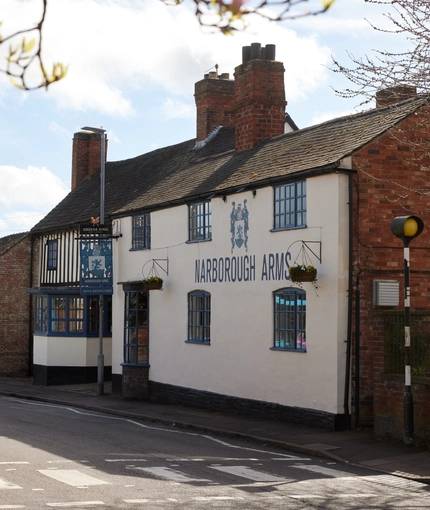 The exterior of The Narborough Arms.