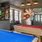 interior seating area with pool table