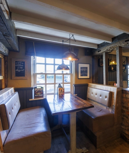 interior seating area