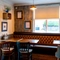Interior dining area of a pub.