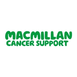 Macmillan Cancer Support logo featuring the words ‘Macmillan Cancer Support’ in bold, rounded green lettering.