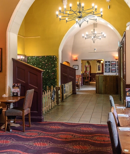 interior of the restaurant