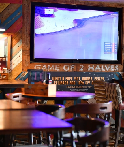 interior seating area