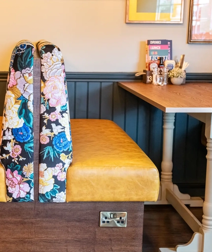 Interior seating area image