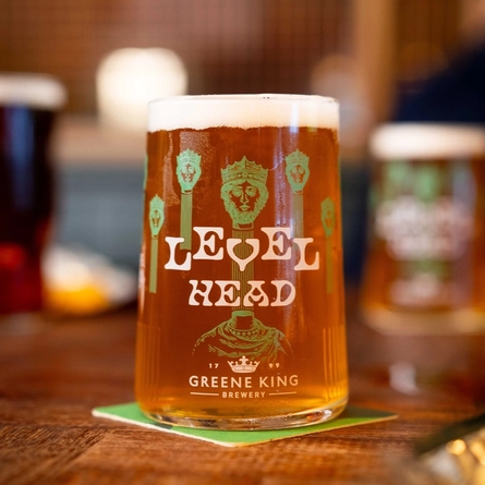 A pint of Level Head.
