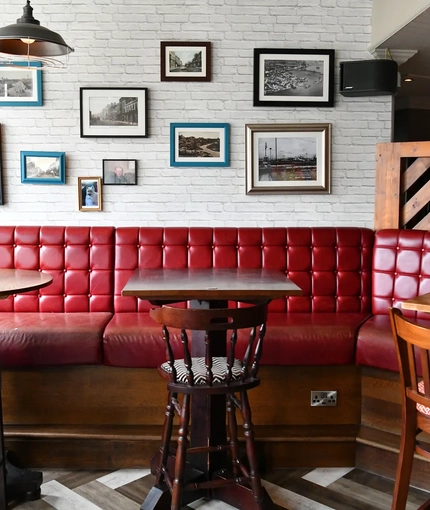 interior seating area