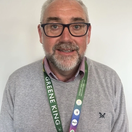 A portrait image of David Glew for Pub Partners.