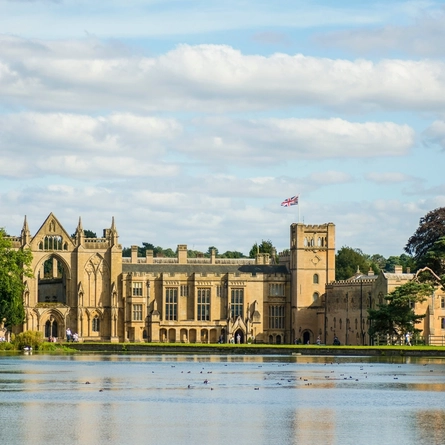 An image of Newstead Abbey advertising local attractions near to Chef & Brewer venues.