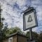 The exterior venue signage at The Bell.