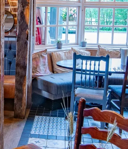 The restaurant area of The Nags Head.