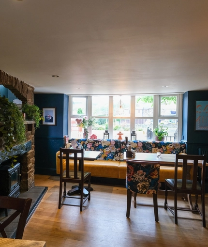 An interior shot of the restaurant & seating area at the Sitwell Arms in Whiston. 