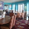 Interior dining area of a pub.