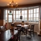 interior restaurant and seating area
