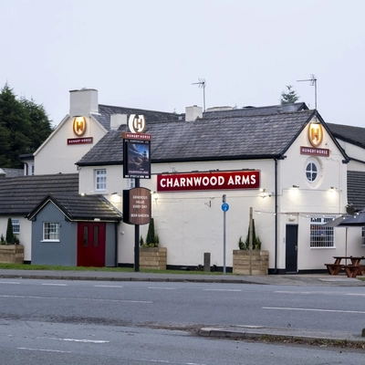 exterior of the pub