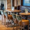 Interior seating area at the Horse and Groom in Essex.