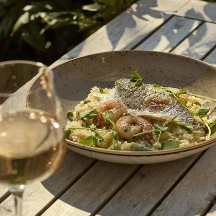 An exterior shot of a special main promoting 'Summer Specials' at Chef & Brewer venues. 