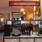 The interior self serve coffee machine at the Gatehouse.