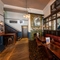 Internal seating area in a pub restaurant